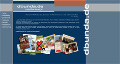 Desktop Screenshot of dbunda.de