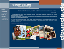 Tablet Screenshot of dbunda.de